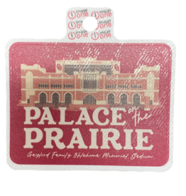 Image One Palace On The Prairie Sticker  3 5/8" x 3"