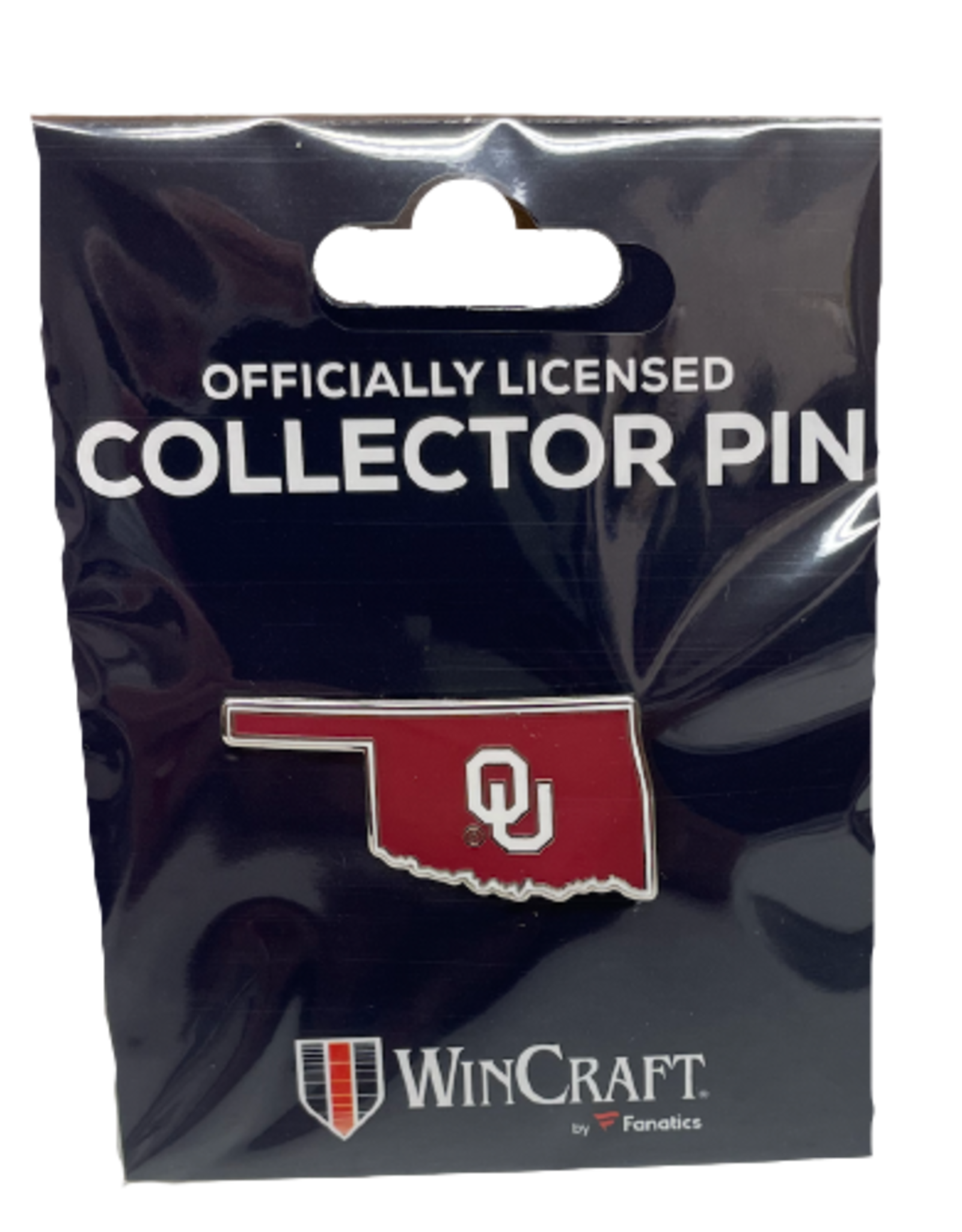 WinCraft OU State Shape Collector Pin