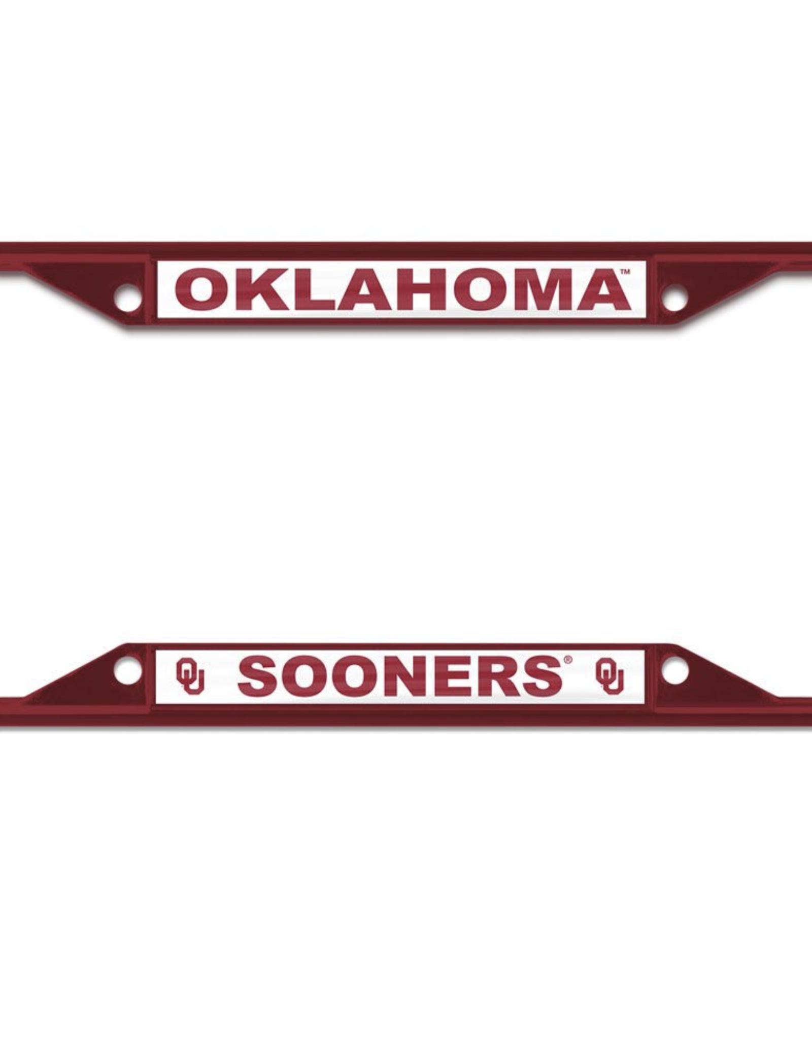 WinCraft Wincraft Crimson Metal Oklahoma Sooners License Frame