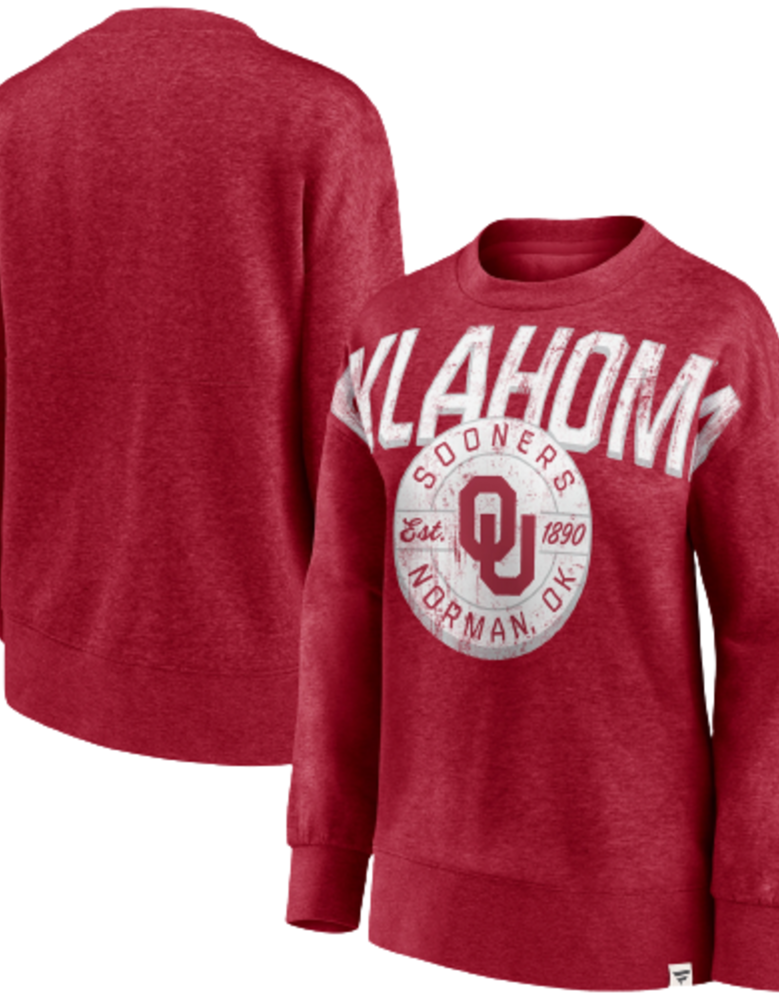 Fanatics Womens Oklahoma Sooners Norman OK Sweatshirt