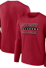 Fanatics Men's Oklahoma Boomer Sooner Long-sleeve Tee