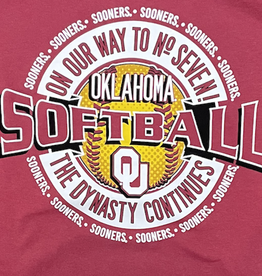 Comfort Colors Unisex OU Softball Dynasty Continues Comfort Colors Tee
