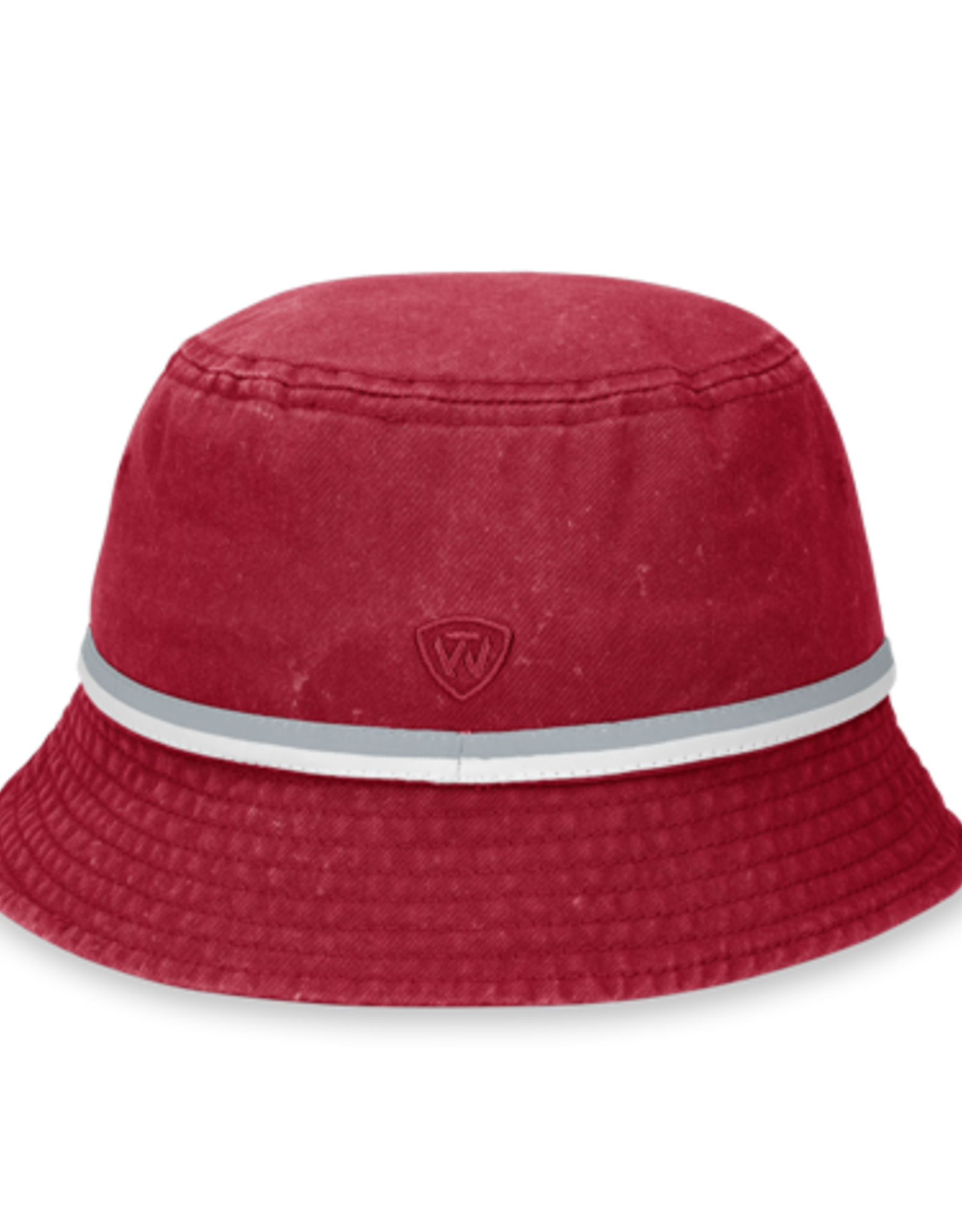 Top of the World TOW Sooners Bask Crimson Acid Wash Fundamentals Bucket Hat