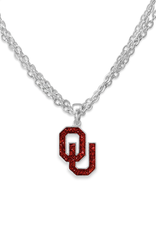 FTH FTH OU Gameday Glitter Necklace