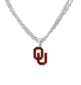 FTH FTH OU Gameday Glitter Necklace