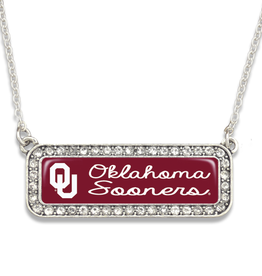 FTH FTH OU Sooners Ellie Nameplate Necklace