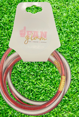 Fan Glam Fan Glam Jelly Game Day Stacks Bracelet