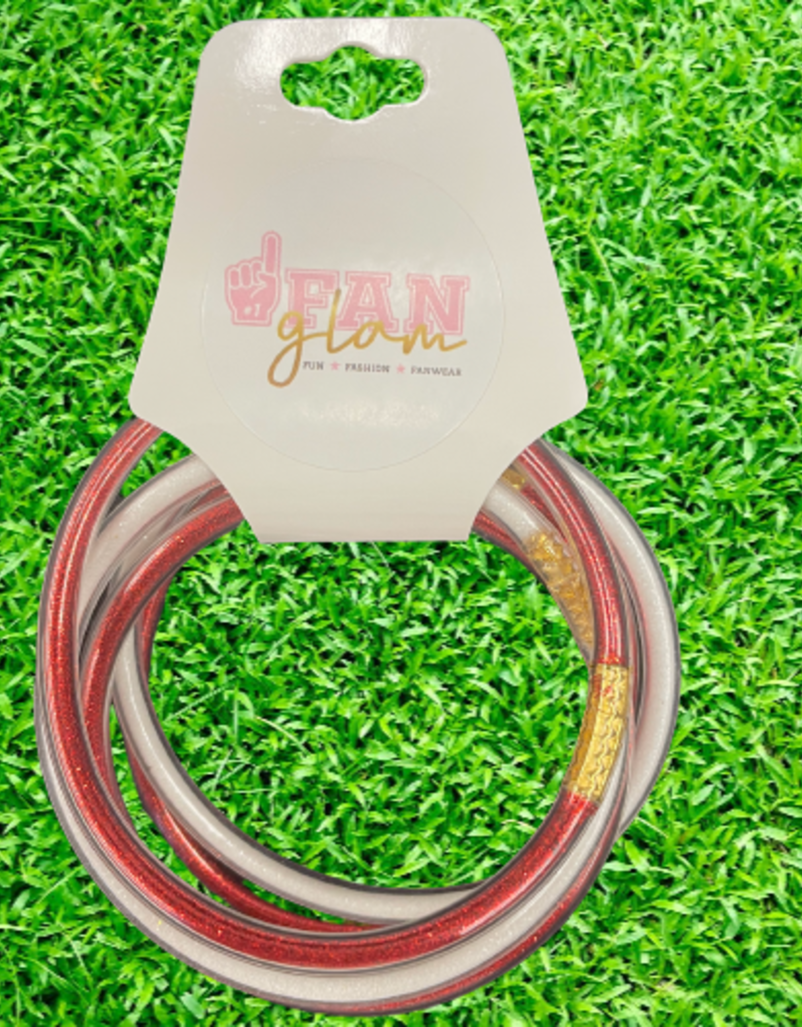 Fan Glam Fan Glam Jelly Game Day Stacks Bracelet