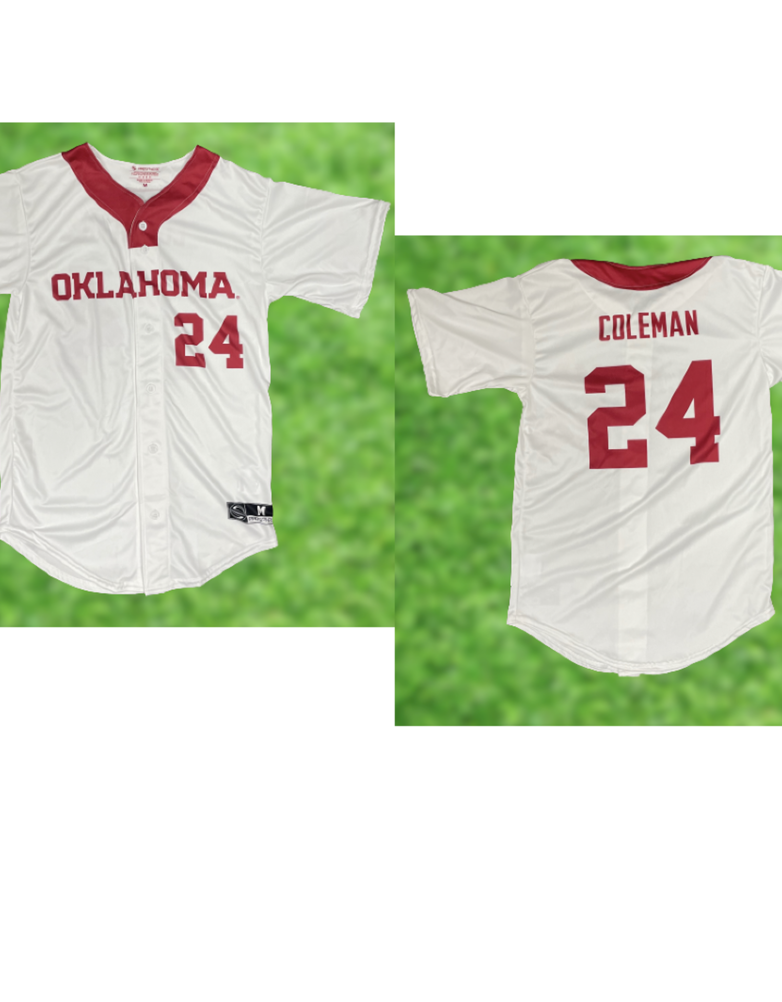 Prosphere Unisex #24 Coleman OU Softball Jersey