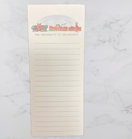 Valiant Gifts OU Skyline Notepad 3.5"x8.5"