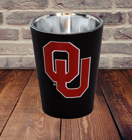 Game Day Outfitters OU Matte Black Shot Glass