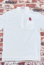 Red & West Men's OU Western Style Vintage Polo