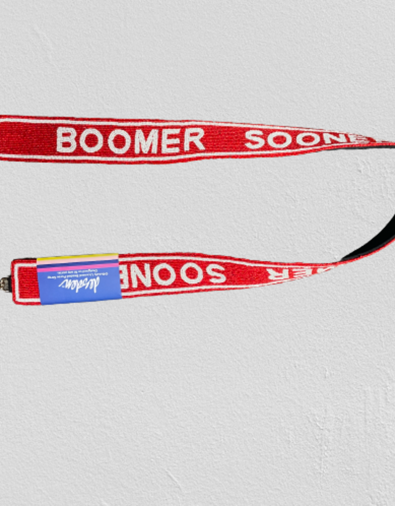 Desden Boomer Sooner Beaded Purse Strap 2 1/8" Wide