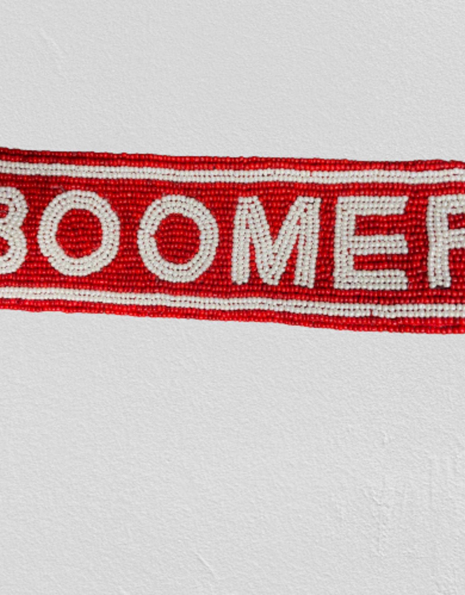 Desden Boomer Sooner Beaded Purse Strap 2 1/8" Wide