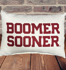 Little Birdie Little Birdie Boomer Sooner Pillow