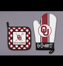 Magnolia Lane Magnolia Lane Oklahoma Oven Mitt & Pot Holder Set