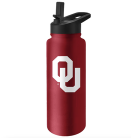 Logo OU 34oz Quencher Stainless Bottle