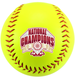 Baden 2023 OU National Champions Commemorative Softball