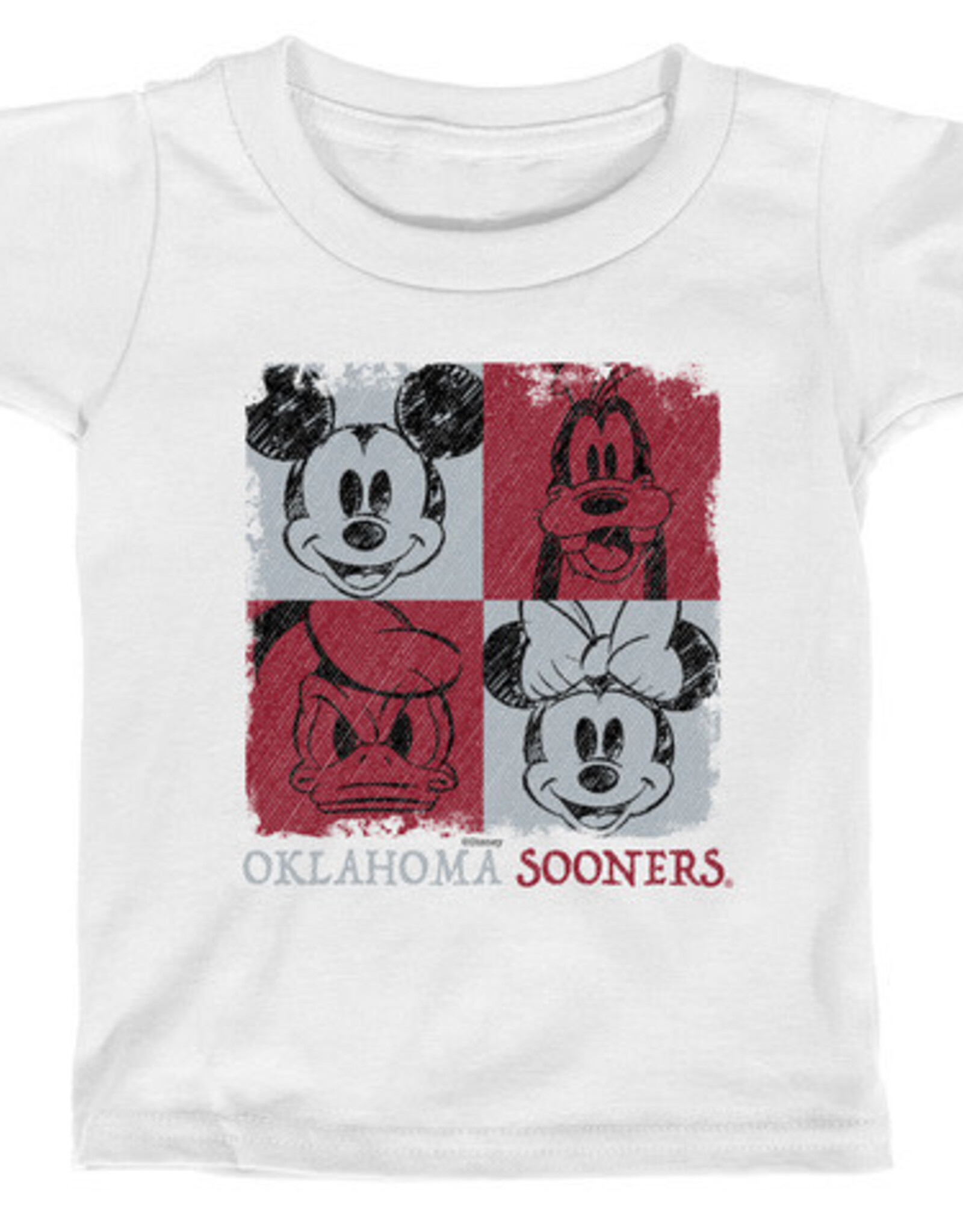 Blue 84 Toddler Mickey Mouse and Friends On the Quad Tee