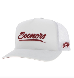 Hooey Sooners White Hooey Trucker Hat