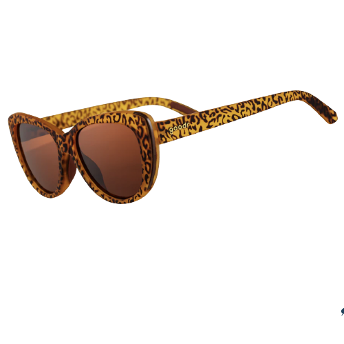 goodr Vegan Friendly Couture Leopard Cat Eye Sunglasses