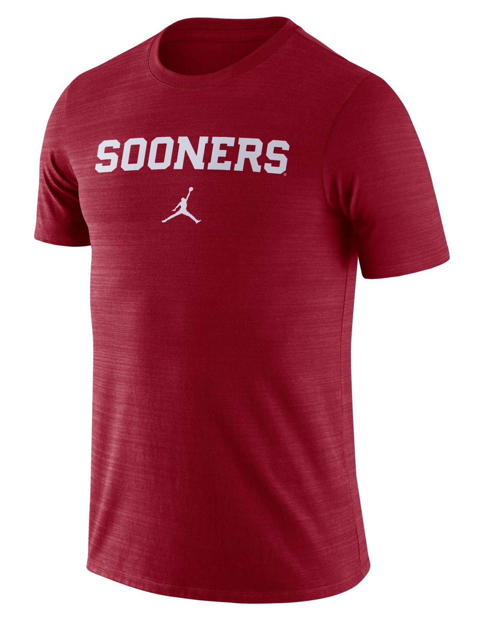 Jordan Men's Jordan Sooners Crimson DriFit Team Issue Velocity Tee