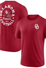 Fanatics Men's Oklahoma Football Helmet  Back Tee