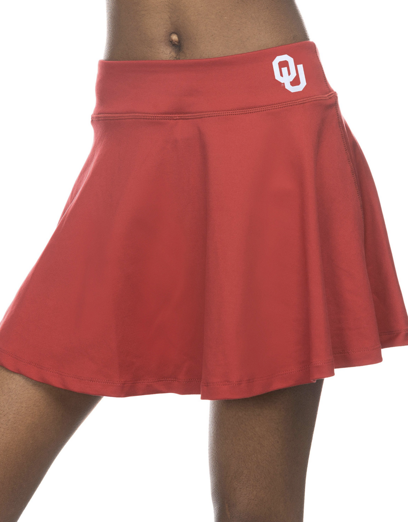 ZooZatz Women's OU Flowy Skort Crimson