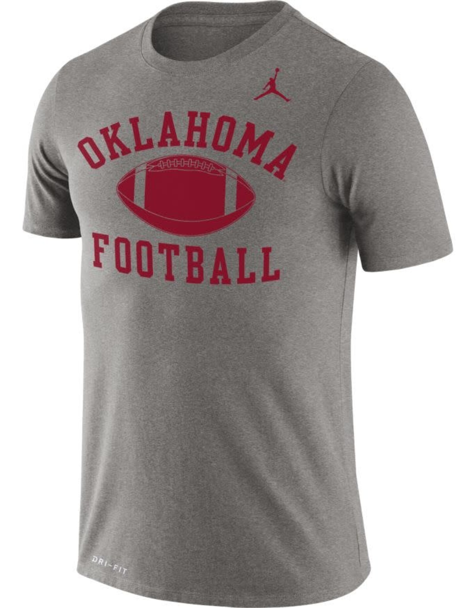 Jordan Men's Jordan Dark Gray Heather Legend Oklahoma Football SS Tee