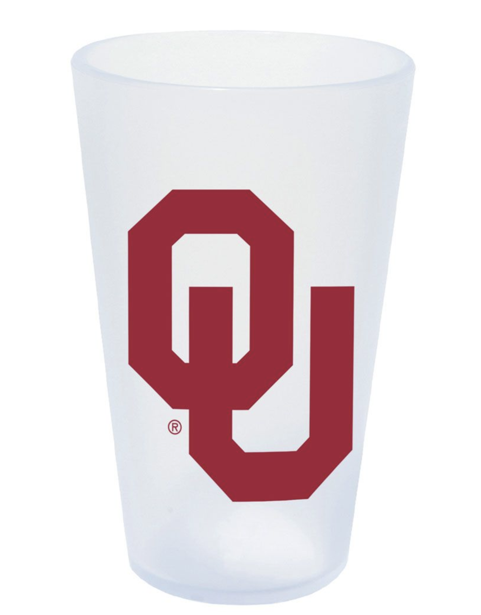 WinCraft OU 16oz Silicone Pint Glass Clear