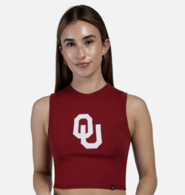 Hype & Vice Women's OU Knit Tank Top