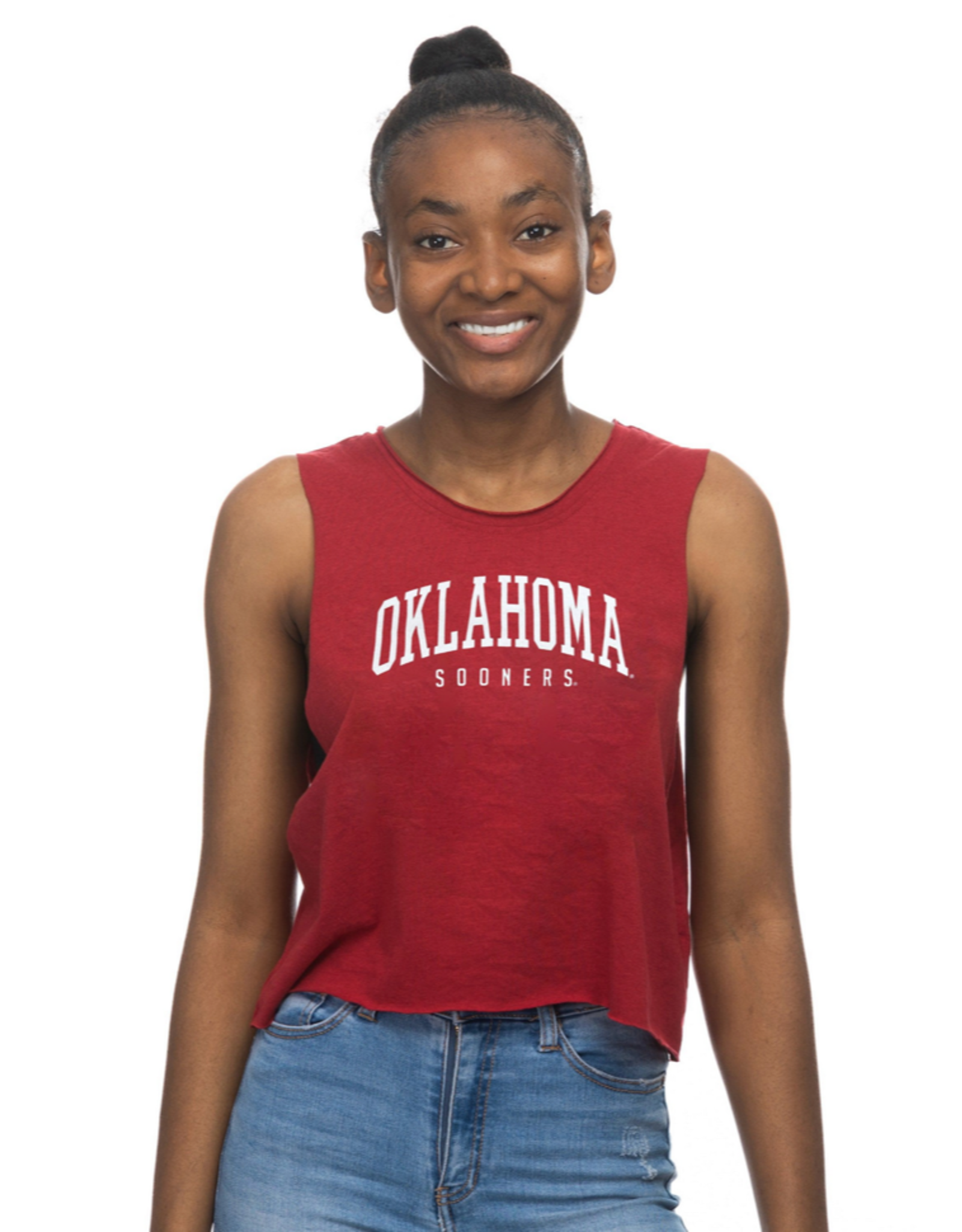 ZooZatz Women's ZooZatz Crimson Oklahoma Sooners Win Tank