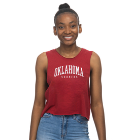 ZooZatz Women's ZooZatz Crimson Oklahoma Sooners Win Tank