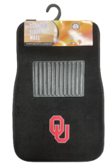 Logo OU Embroidered 2pc Front Floor Mats