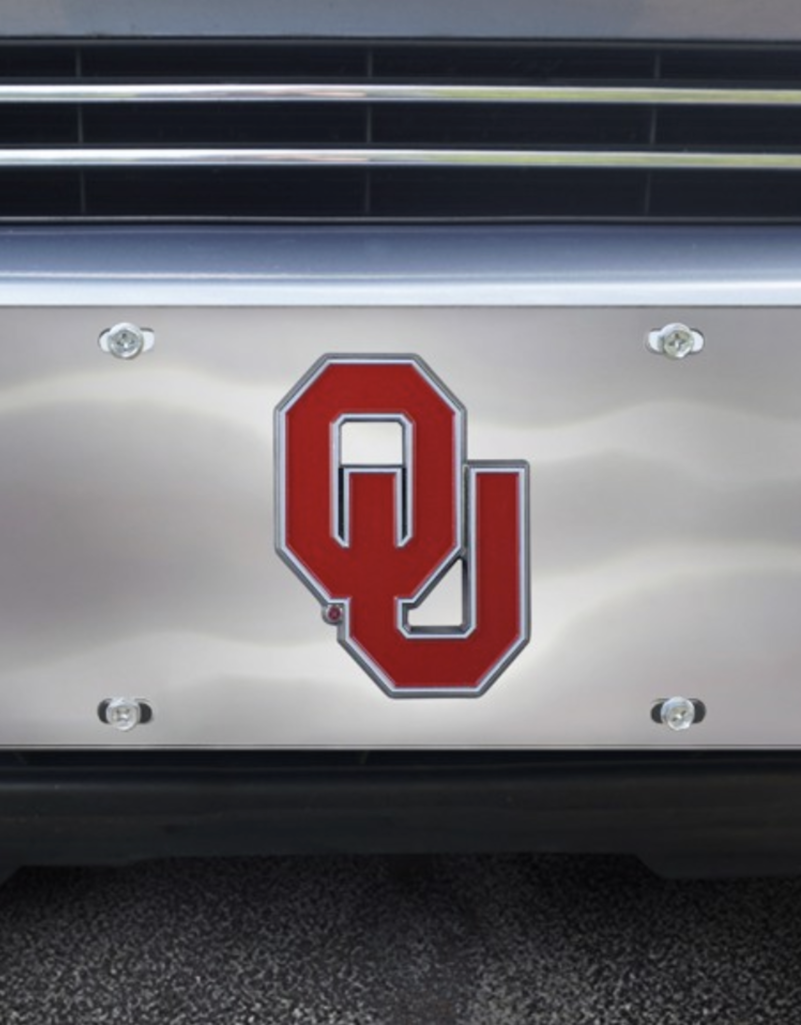 Fanmats OU Die Cast 3-D License Plate