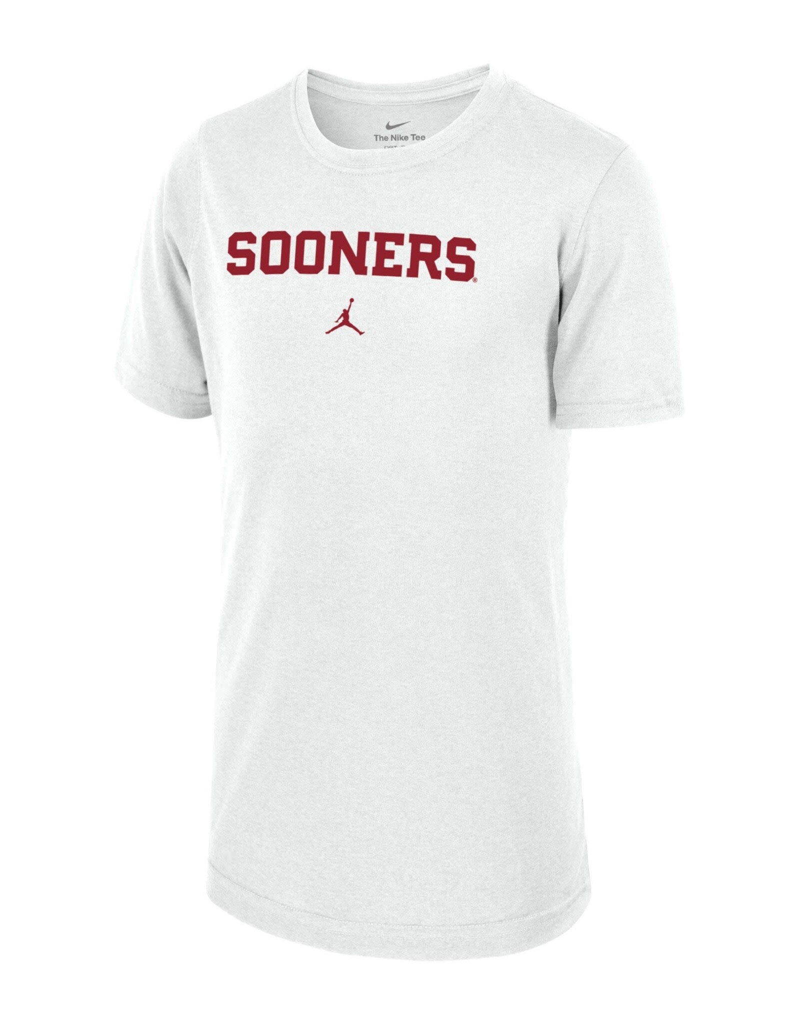 Jordan Youth Sooners White Legend Tee