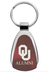 LXG LXG OU Alumni Dk. Crimson Key Tag