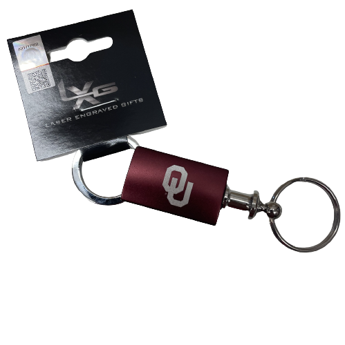 LXG OU Dk. Crimson Valet Key Tag - Balfour of Norman