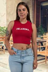 Hype & Vice Women's Oklahoma Cropped Knit Tank