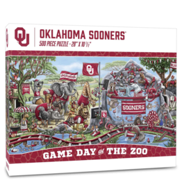 You The Fan Oklahoma Sooners - Gameday at the Zoo 500 Piece Puzzle