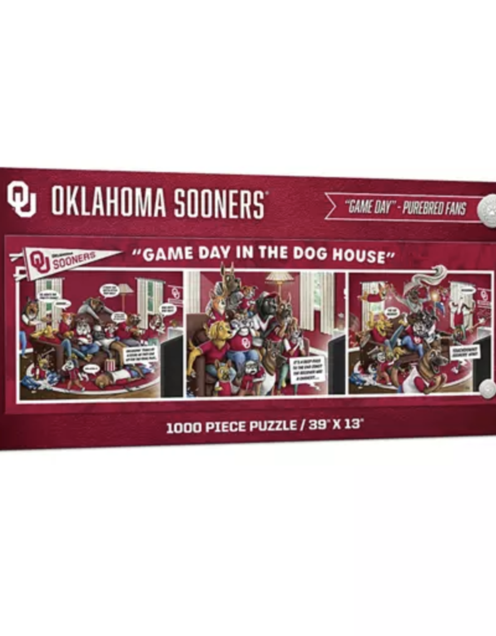 You The Fan Oklahoms Sooners Purebred Fans-Game Day in the Dog House