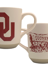 16oz OU Schooner Cream Sandstone Ceramic Mug