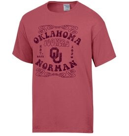 Comfort Wash Men's OU Groovy Comfort Wash Tee