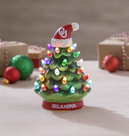 Evergreen OU 8" LED Lighted Ceramic Holiday Tree