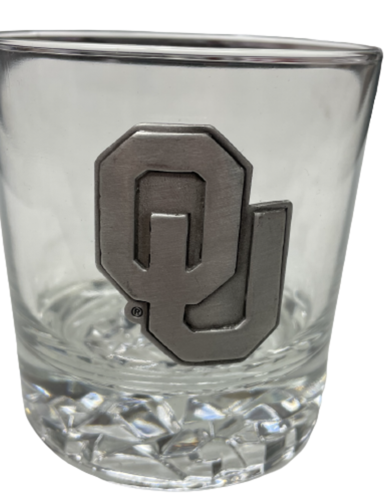 Sparta OU Pewter 11.5oz Round Rock Glass