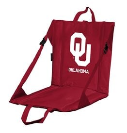 Logo OU Oklahoma Folding Stadium Cushion