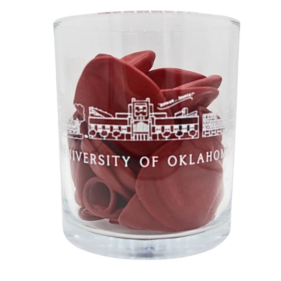 Oklahoma Skyline Rocks Glass Balfour of Norman