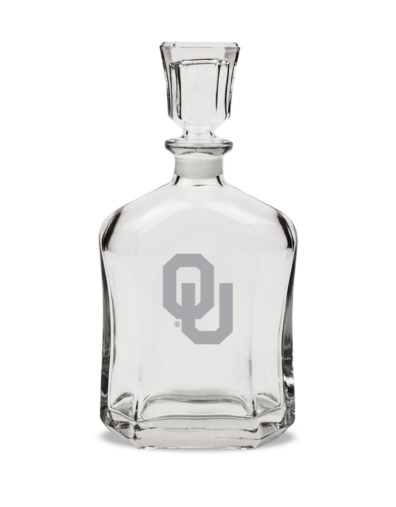 Campus Crystal OU Crystal Whisky Decanter