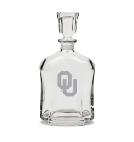 Campus Crystal OU Crystal Whisky Decanter