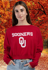 Hype & Vice Womens Sooners OU Ivy Sweater